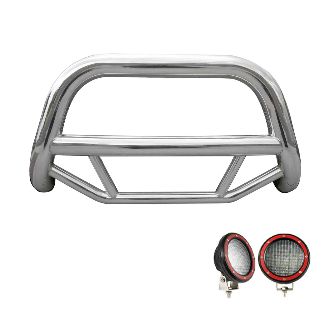 Black Horse Off Road MBS-JEB9001-PLFR Stainless Steel Stainless Steel No skid plate
