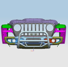 Load image into Gallery viewer, Black Horse Off Road MBT-MJ105 Textured Black Steel