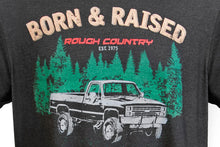 Load image into Gallery viewer, Rough Country T-Shirt | Born &amp; Raised | Black | MD