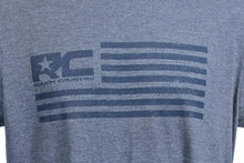 Load image into Gallery viewer, Rough Country T-Shirt | American Flag | Blue | LG