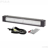 PIAA 07218 LED Fog Lamp Bar Kit; RF Series; 18 in.; Incl. Wiring Harness; Single;