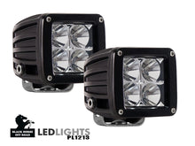 Load image into Gallery viewer, Black Horse Off Road PL1213 Clear Aluminum with Wiring kit and a switch