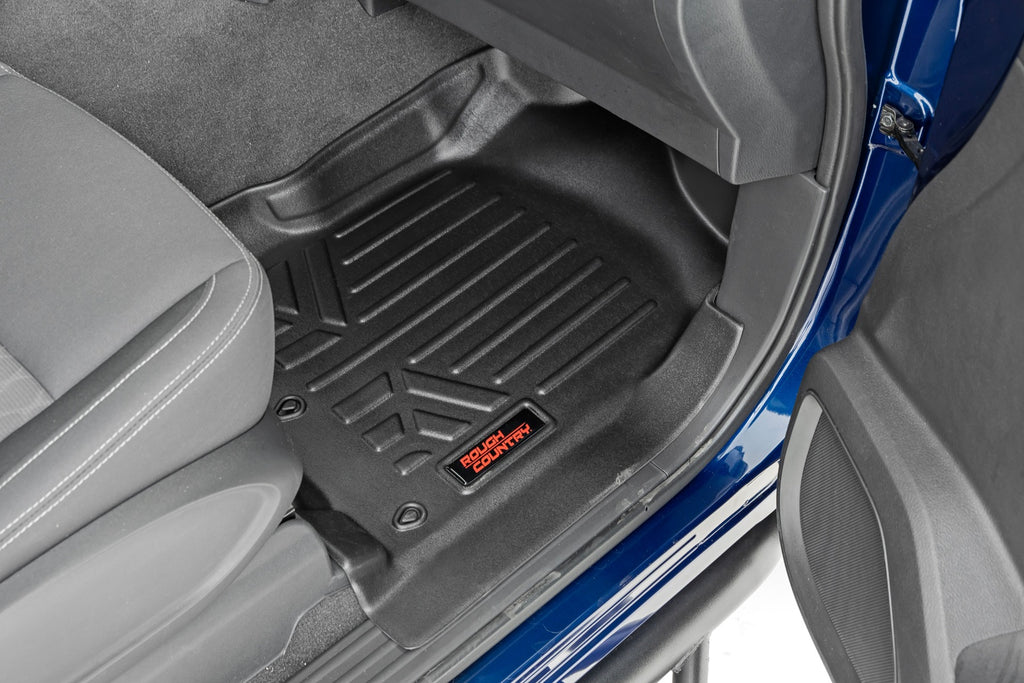 Floor Mats | FR & RR | Crew Cab | Nissan Titan (17-24)/Titan XD (16-24) 