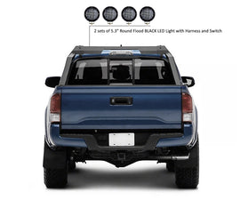 Black Horse Off Road RB-AR3B-PLFB Armour Roll Bar Kit