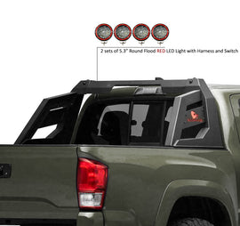 Black Horse Off Road RB-AR3B-PLFR Armour Roll Bar Kit