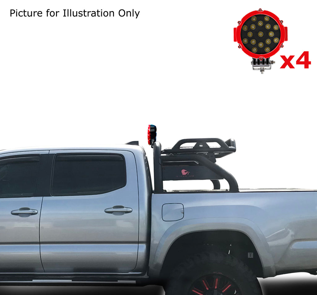 Black Horse Off Road RB-BA15B-PLR Atlas Roll Bar Kit