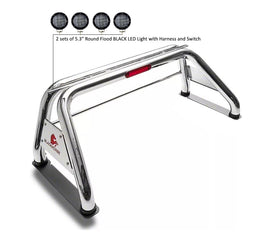 Black Horse Off Road RB001SS-PLFB Stainless Steel Stainless Steel