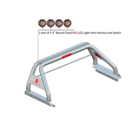 Black Horse Off Road RB002SS-PLFR Stainless Steel Stainless Steel