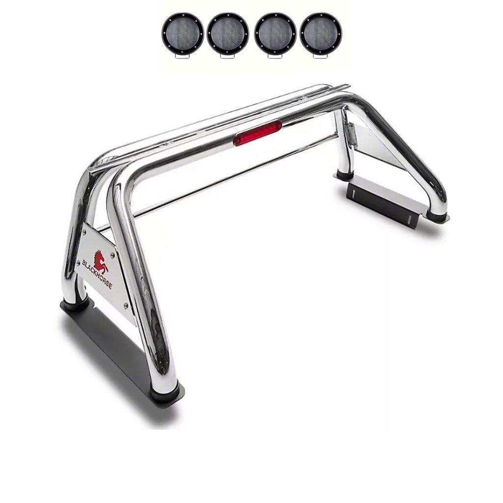 Black Horse Off Road RB003SS-PLFB Stainless Steel Stainless Steel