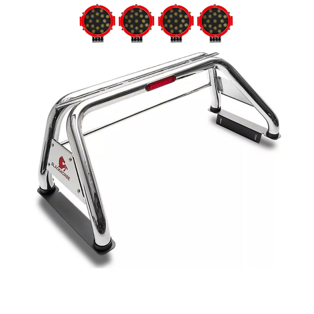 Black Horse Off Road RB003SS-PLR Stainless Steel Stainless Steel