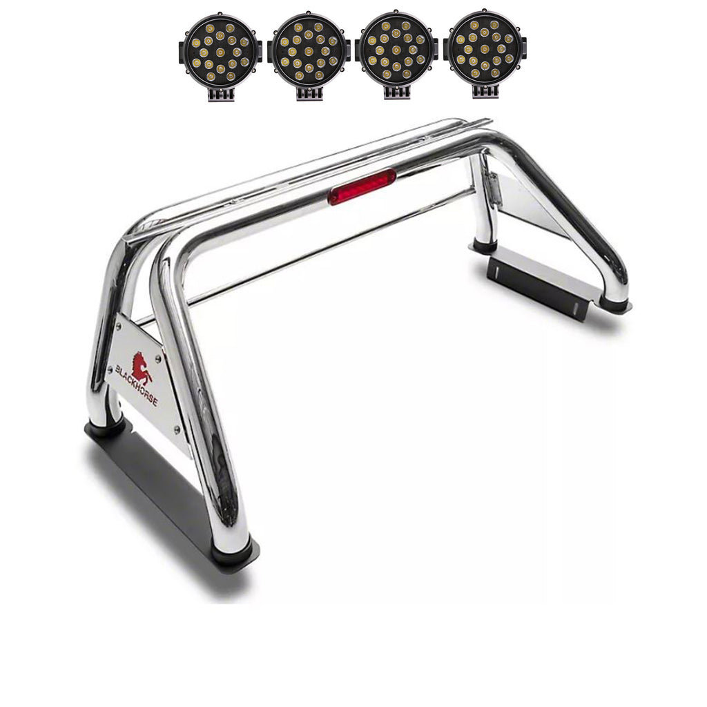 Black Horse Off Road RB015SS-PLB Stainless Steel Stainless Steel