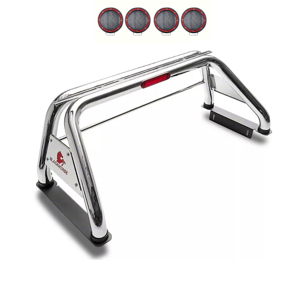 Black Horse Off Road RB015SS-PLFR Stainless Steel Stainless Steel