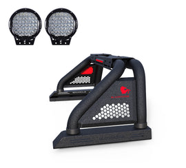 Black Horse Off Road RB01MT-PL69B Textured Black Steel Modular