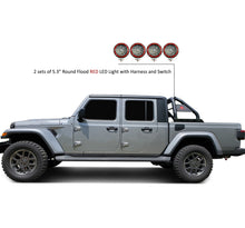 Load image into Gallery viewer, Black Horse Off Road RB09BK-PLFR Classic Roll Bar Kit