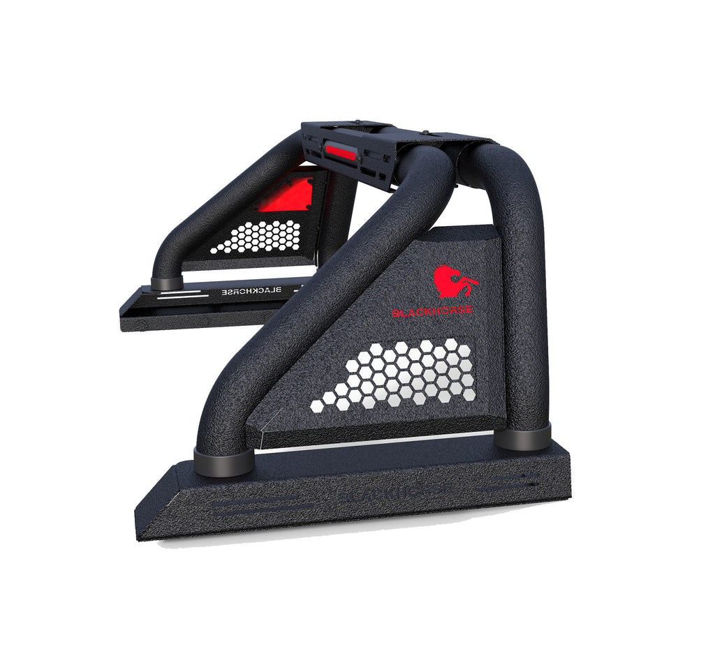 Black Horse Off Road RB09MT Textured Black Steel Modular