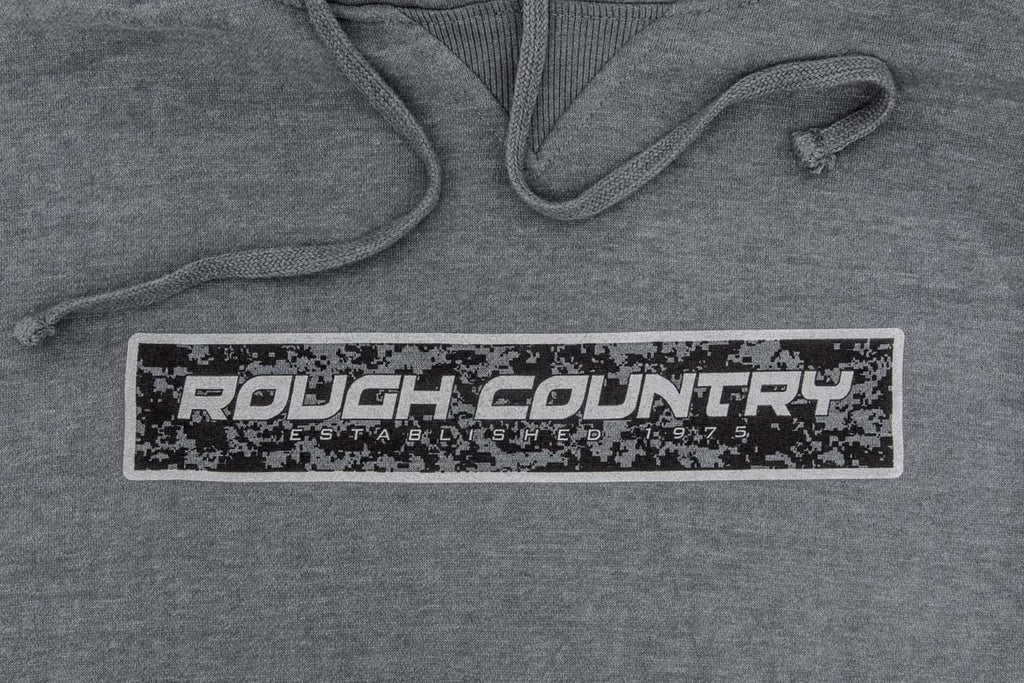 Rough Country Hoodie | Digital | Grey | MD