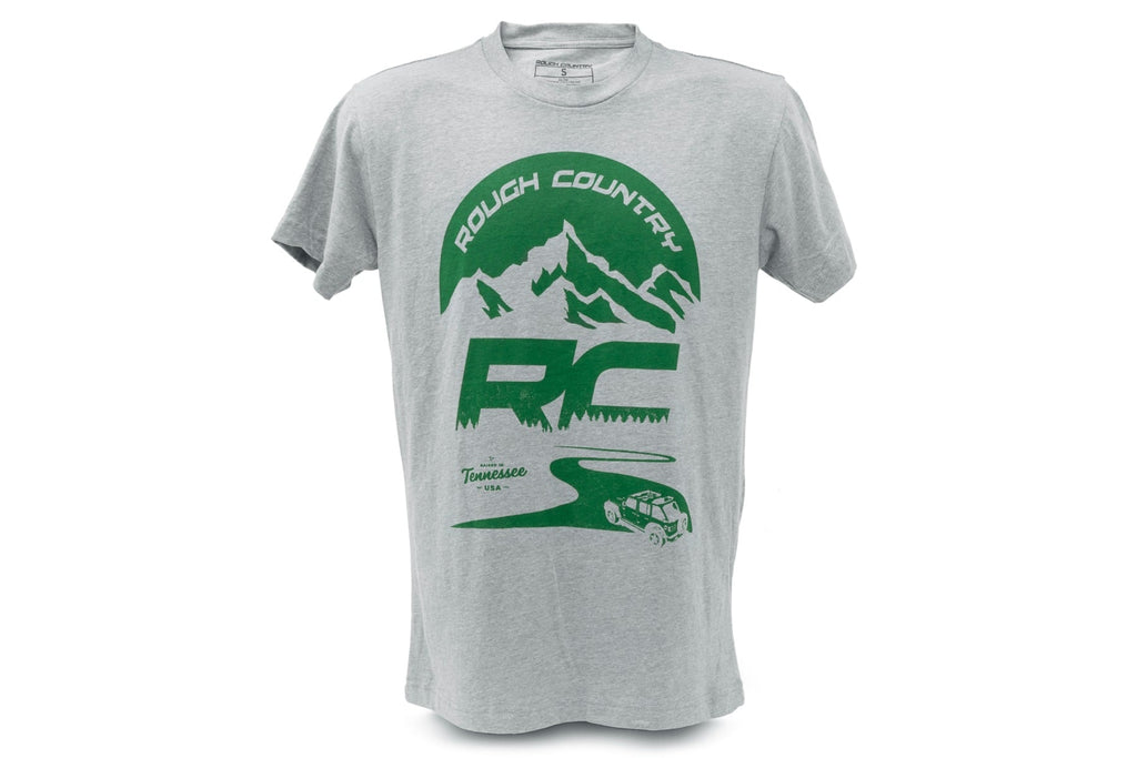 Rough Country T-Shirt | RC Mountains | HEATHER GRAY | MD