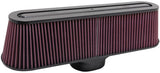 K&N RP-5135 Universal Air Filter - Carbon Fiber Top and Base
