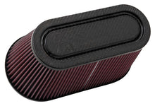 Load image into Gallery viewer, K&amp;N RP-5182 Universal Air Filter - Carbon Fiber Top &amp; Base