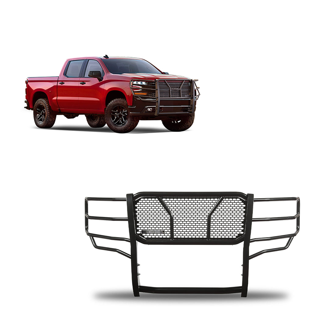 Black Horse Off Road RU-CHSI19-B Rugged Heavy Duty Grille Guard