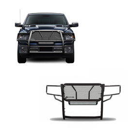 Black Horse Off Road RU-DORA09-B-KIT Rugged Heavy Duty Grille Guard Kit
