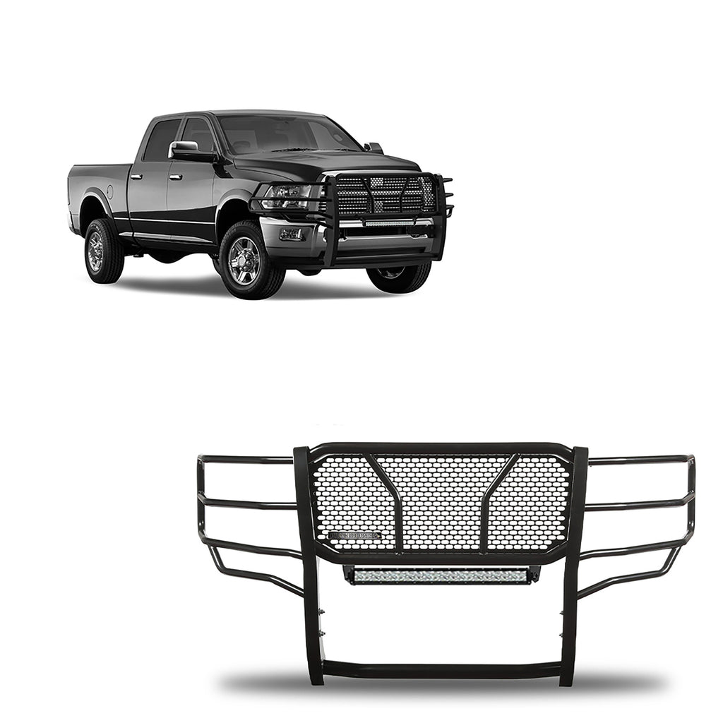 Black Horse Off Road RU-DORA10-B-KIT Rugged Heavy Duty Grille Guard Kit