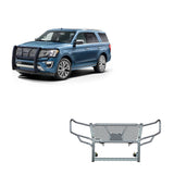 Black Horse Off Road RU-FOEX18-B-K1 RU-FOEX18-B Rugged Heavy Duty Grille Guard Kit