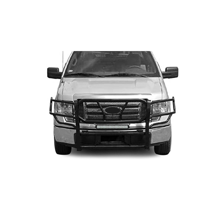 Black Horse Off Road RU-FOF109-B-KIT Rugged Heavy Duty Grille Guard Kit