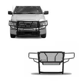 Black Horse Off Road RU-FOF109-B-KIT Rugged Heavy Duty Grille Guard Kit
