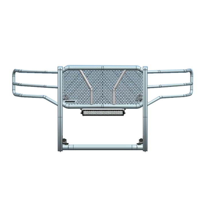 Black Horse Off Road RU-GMSI15-B-K1 Rugged Heavy Duty Grille Guard Kit