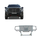 Black Horse Off Road RU-GMSI19-B-K1 Rugged Heavy Duty Grille Guard Kit
