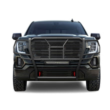 Load image into Gallery viewer, Black Horse Off Road RU-GMSI19-B-K2 Rugged Heavy Duty Grille Guard Kit