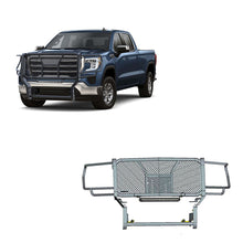 Load image into Gallery viewer, Black Horse Off Road RU-GMSI20-B-K2 Rugged Heavy Duty Grille Guard Kit