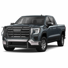 Black Horse Off Road RU-GMSI20-B-K1 RU-GMSI20-B Rugged Heavy Duty Grille Guard Kit