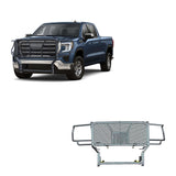 Black Horse Off Road RU-GMSI20-B-K1 RU-GMSI20-B Rugged Heavy Duty Grille Guard Kit