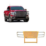 Black Horse Off Road RU-NITI17-B-K1 RU-NITI17-B Rugged Heavy Duty Grille Guard Kit