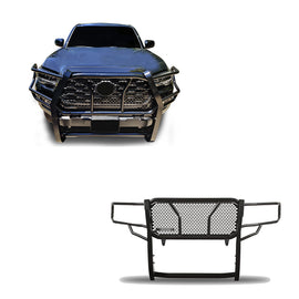 Black Horse Off Road RU-TOTA16-B-KIT RU-TOTA16-B Rugged Heavy Duty Grille Guard Kit