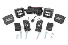 Load image into Gallery viewer, LED Light Kit | "A" Pillar Mount | 2" Black Pair | Spot | Polaris RZR PRO XP 