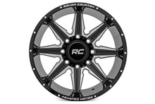 Load image into Gallery viewer, Rough Country 91M Series Wheel | One-Piece | Gloss Black | 22x12 | 8x170 | -44mm