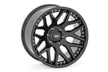 Load image into Gallery viewer, Rough Country 95 Series Wheel | One-Piece | Gloss Black | 20x10 | 6x135 | -19mm