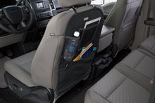 Load image into Gallery viewer, seatback_organizer_polycotton_charcoal_black_main.jpg