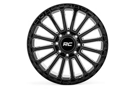Rough Country 97 Series Wheel | One-Piece | Gloss Black | 17x8.5 | 5x4.5 | -12mm