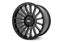 Load image into Gallery viewer, Rough Country 97 Series Wheel | One-Piece | Gloss Black | 17x9 | 6x5.5 | -12mm