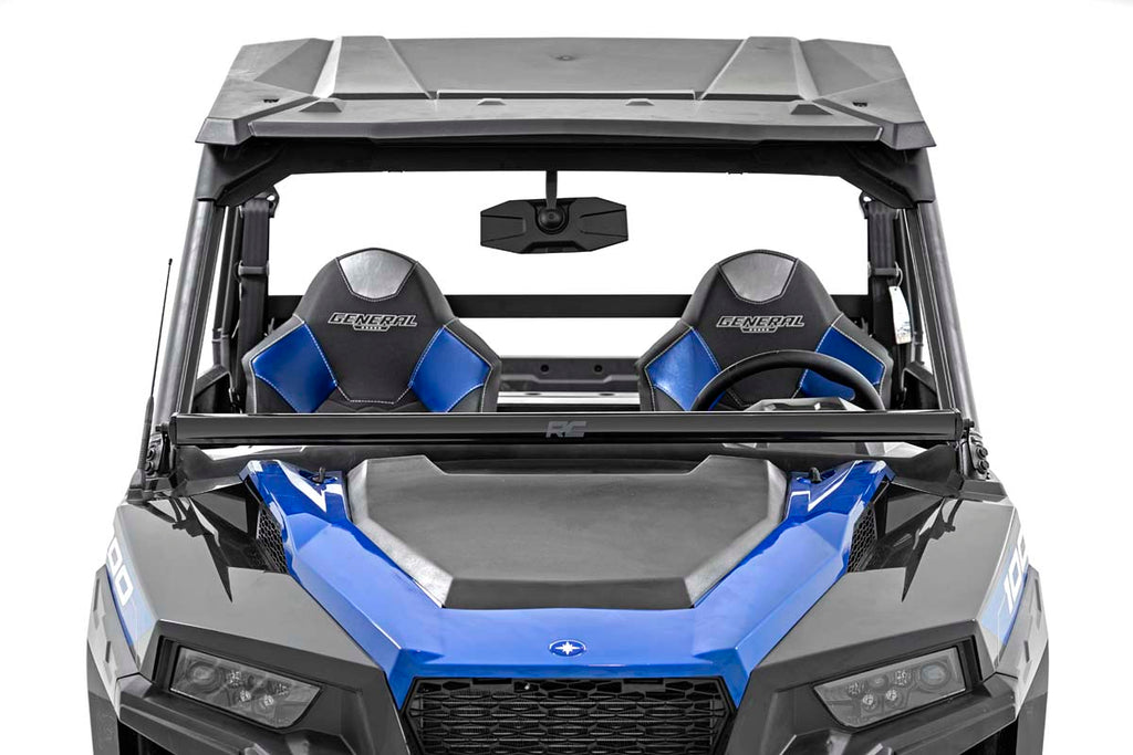 LED Light Kit | Lower Windshield | 50" Black Single Row | Polaris General XP 4 1000 