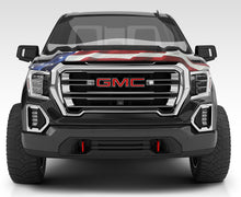 Load image into Gallery viewer, stampede_americanflag_hood_gmc.jpg