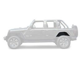 Black Horse Off Road TFFJL4R Rear Inner Fender Flares Liners