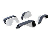 Black Horse Off Road TFRF20G Full Set Tubular Fender Flares - Front & Rear