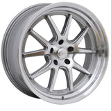 Rocket Racing Wheels TTR19-2857345 TTR19 Attack - Titanium/Machined