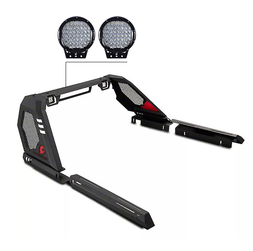 Black Horse Off Road VIRB07B-PL69B Black Steel Modular