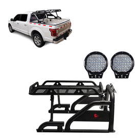 Black Horse Off Road WRB-001BK-PL69B Warrior Roll Bar Kit
